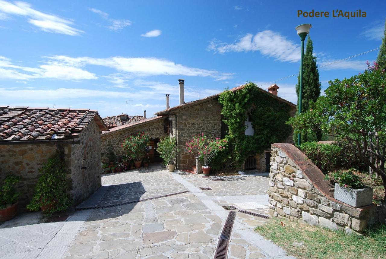 Podere L'Aquila กาโยเล อิน เคียนติ ภายนอก รูปภาพ